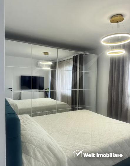Apartament 2 dormitoare + living cu bucatarie open space + 2 balcoane