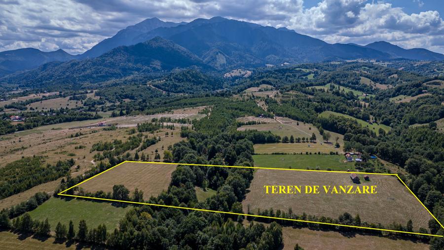 Teren cu panorama de vis in Glajerie- Sohodol