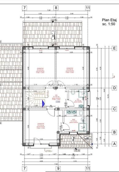Duplex cu 4 camere despartit prin garaj in Mosnita Noua