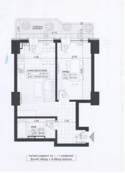Apartament/spatiu bloc nou finalizat 2 camere Copou- Royal Town