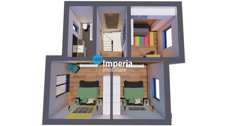 Duplex 4 cam, 250 teren, canalizare, 300 m de Profi Horpaz