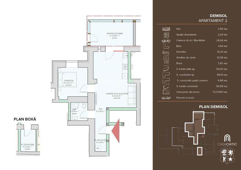 Apartament de vacanta ( Ap 2) - TVA 0% - Vila in stil Neo-Romanesc - 1