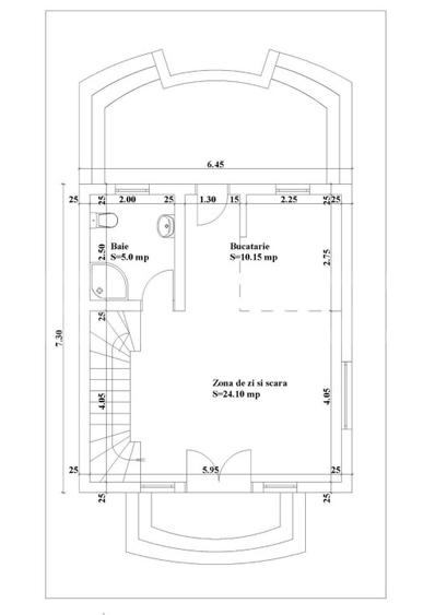 Casa de vanzare, cu 3 camere, moderna, zona Dumbrava