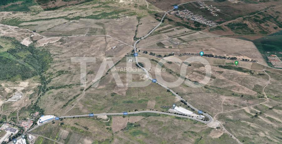 Teren intravilan de vanzare 5.986 mp Dealul Daii Sibiu - 3