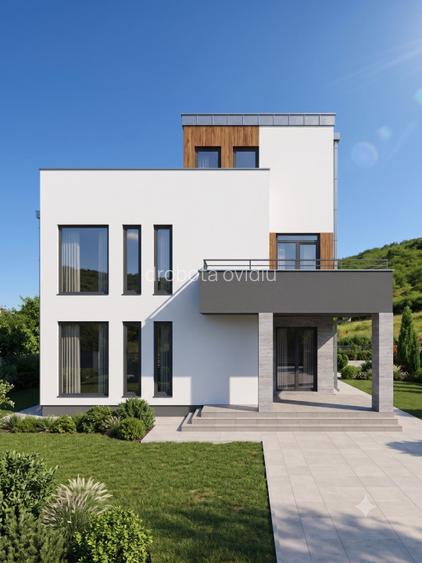 Casă premium P+2 cu terase panoramice  - 7