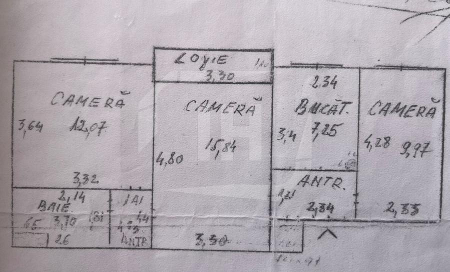 Apartament 3 camere finisat si mobilat, cartier Grigorescu