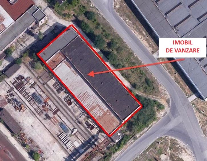 Proprietar vand Hala si Spatii Birouri S=3.400 mp pe Platforma Industriala Roman