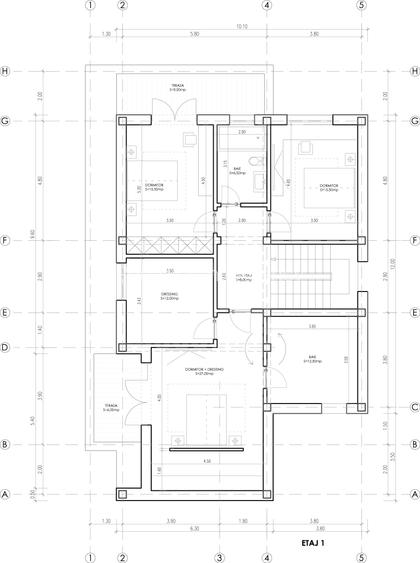 SNAGOV BELVEDERE PRIVATE BOUTIQUE 850 mp Teren  4 Dormitoare  P+1 399.550€ - 5