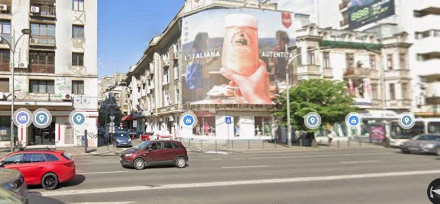 Romana  piata spatiu stradal  Magheru