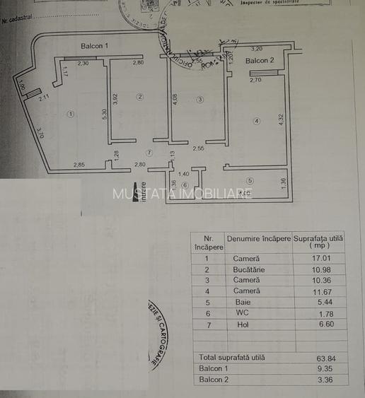 Apartament 3 camere, suprafata 76mp Progresu. Confort 1 decomandat. - 9