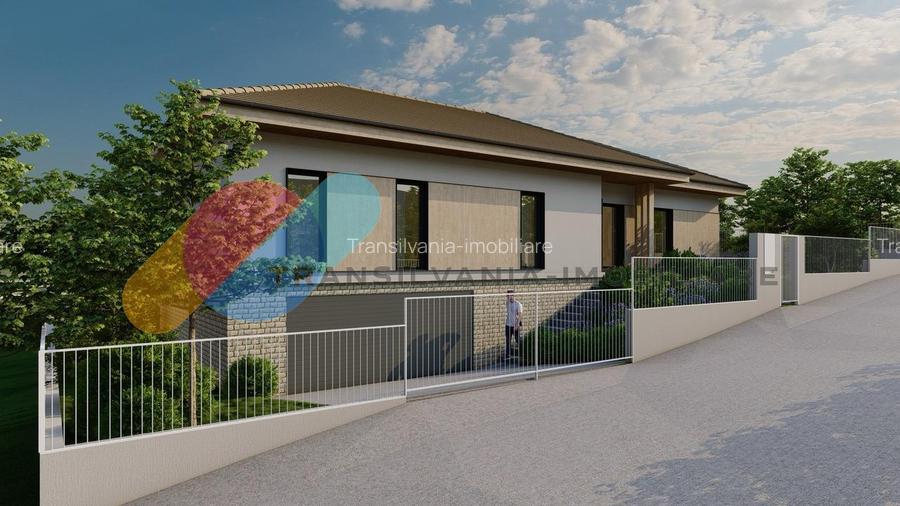 Casă individuală modernă cu garaje și teren 503mp – Chinteni - 14