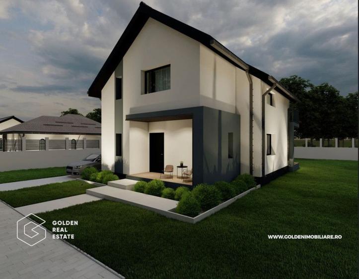 Casa/Vila HERA P+E, 4 camere, 2 bai, teren 400-700 mp, 6 Vanatori