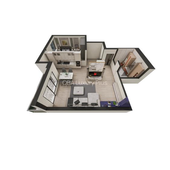 Apartament 2 camere Constanta - O.B.A LUXURY PLUS- Predare 2026 - 12