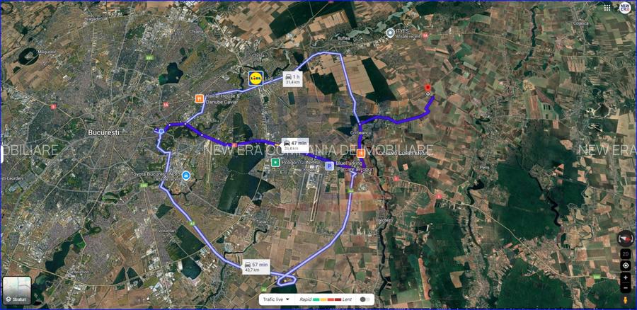 Teren intravilan de vanzare Crevedia. O investiție sigură - 2