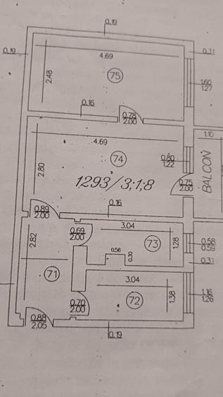 Vând apartament 2 camere