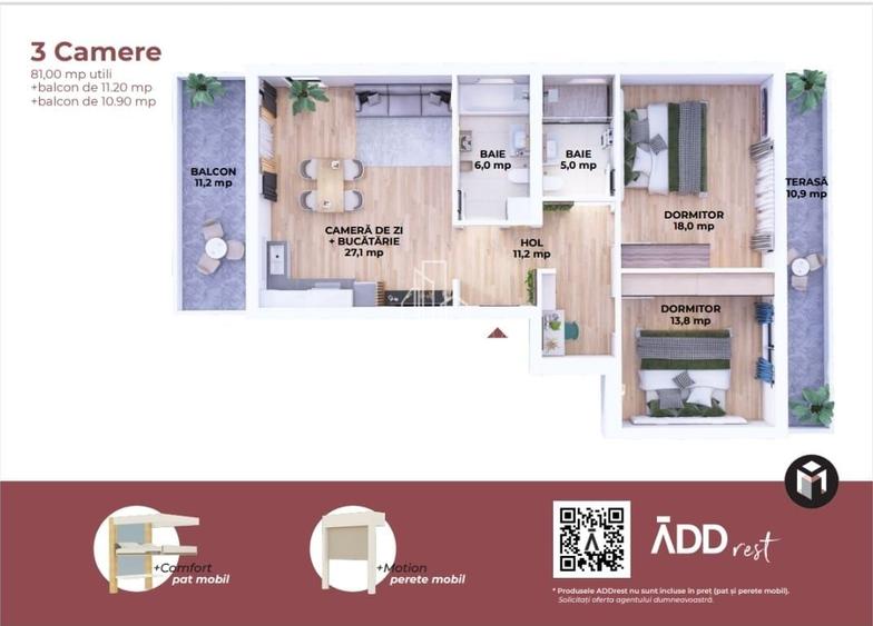 Apartamente cu 3 camere, Maurer, Sighisoara