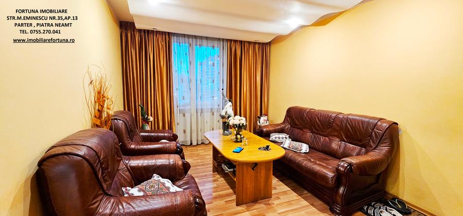 Apartament 3 camere decomandate,imbunatatiri, boxa,loc parcare,C-lea Romanului