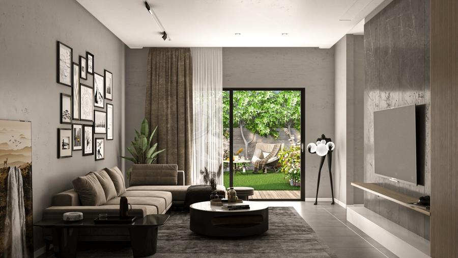 REA1026551 Apartament modern 2 camere cu gradina proprie I Zona Aviatiei