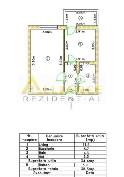SUPER PRET METROU BERCENI 6 MIN PE JOS - GATA SAU DIN CONSTRUCTIE - 4