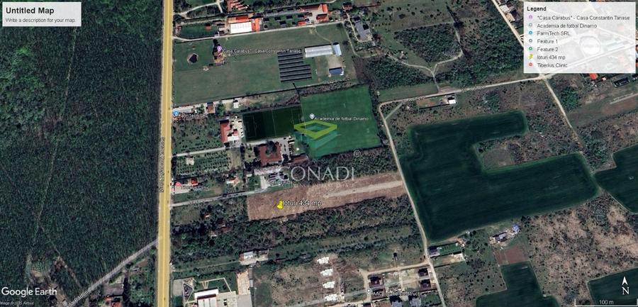 Teren Lotizat 432mp | Saftica | Balotesti