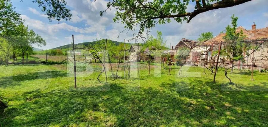 Casa individuala, 80 mp, teren 13000 mp, intrare in Dej