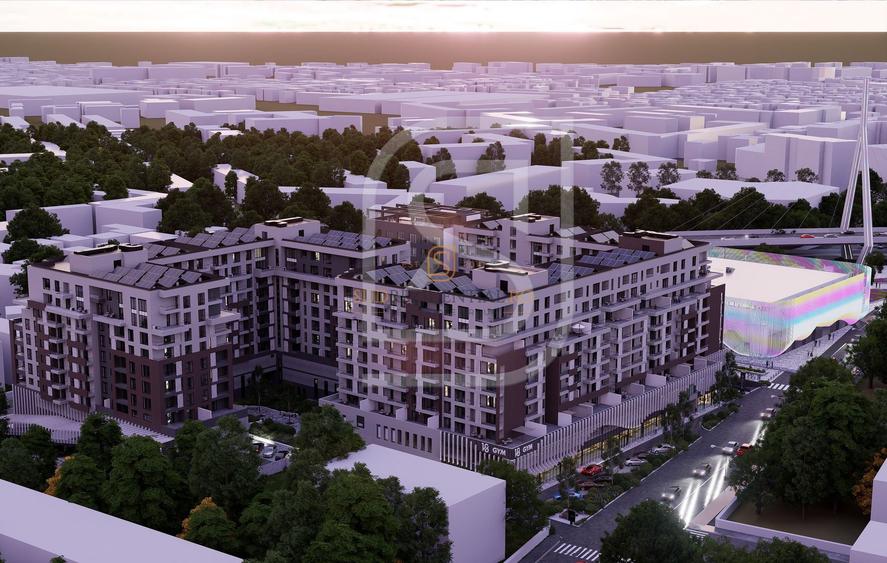 Apartament modern cu 3 camere si balcon - metrou Aparatorii Patriei