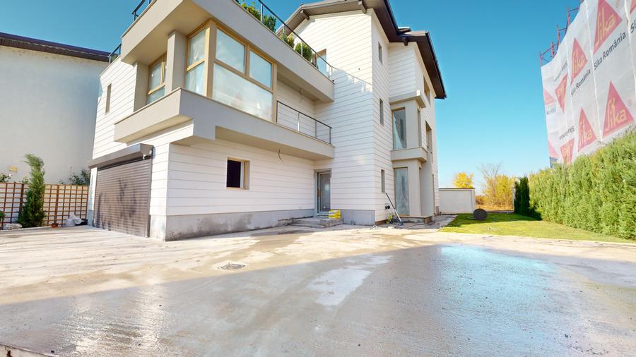 Vila individuala , pasiva, nou construita plata esalonata zona Pipera, 341 mp