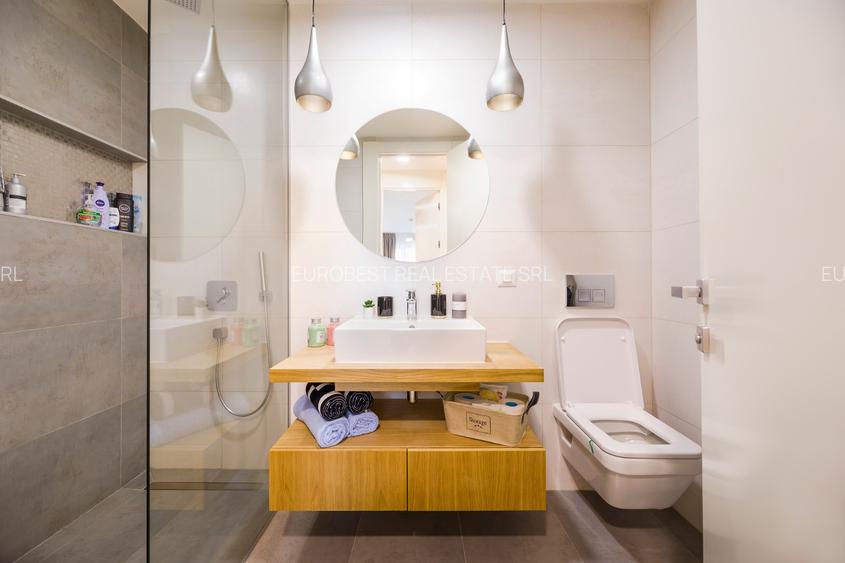 Barbu Vacarescu, 102 The Address, apartament 2 camere, bloc din 2020, - 12