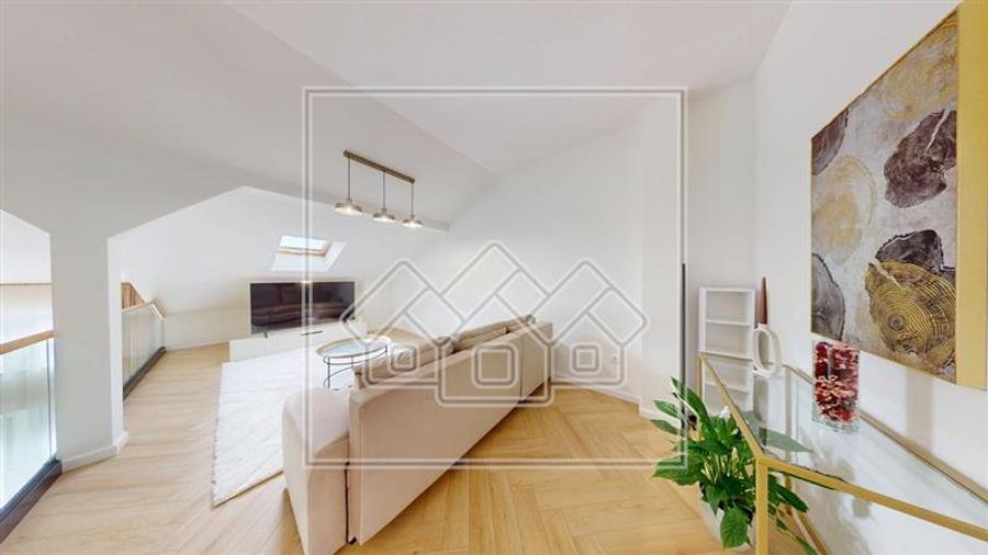 Penthouse 5 camere, 3 bai, mobilat si utilat, disp imd, TVA inclus