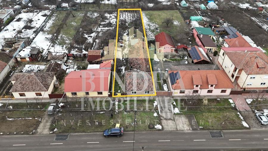 Teren 1100 mp, Str. Mihai Eminescu – cu construcție existentă