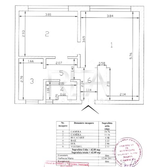 2 Camere | Sala Palatului  Ideal pentru investiție