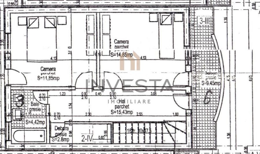 Apartament 3 camere cu gradina proprie si parcare, Grand Hotel Italia - 2