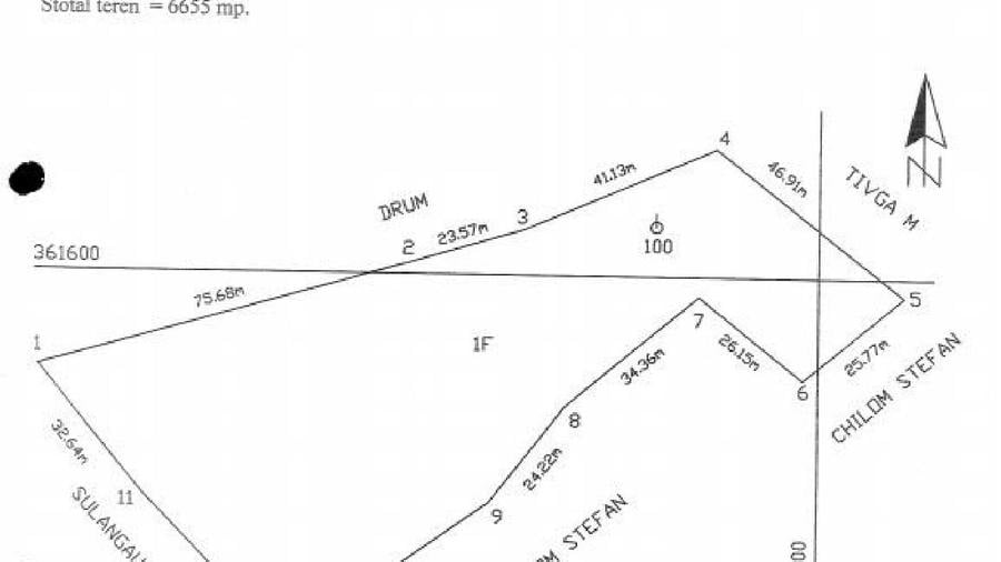 Teren intravilan - 6.655m², Orsova - Punct Butoi