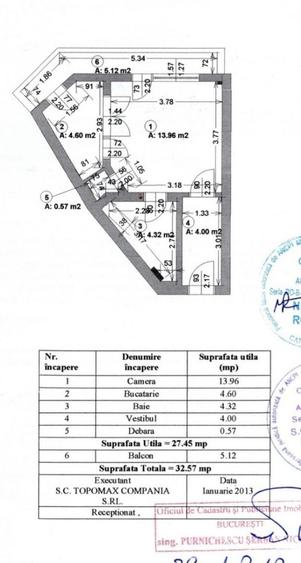 Garsonieră 32,57 mp | Zona Dacia – Piața Gemeni - comision 0%