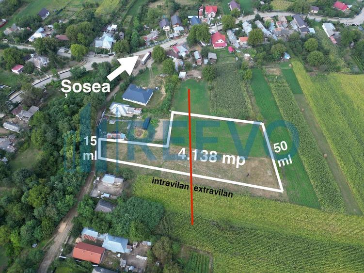 Teren intravilan 4.000 mp Blăgești, Bacău