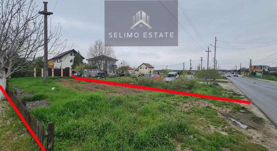 Teren de inchiriat â 1.400 mp â Dragomiresti Deal