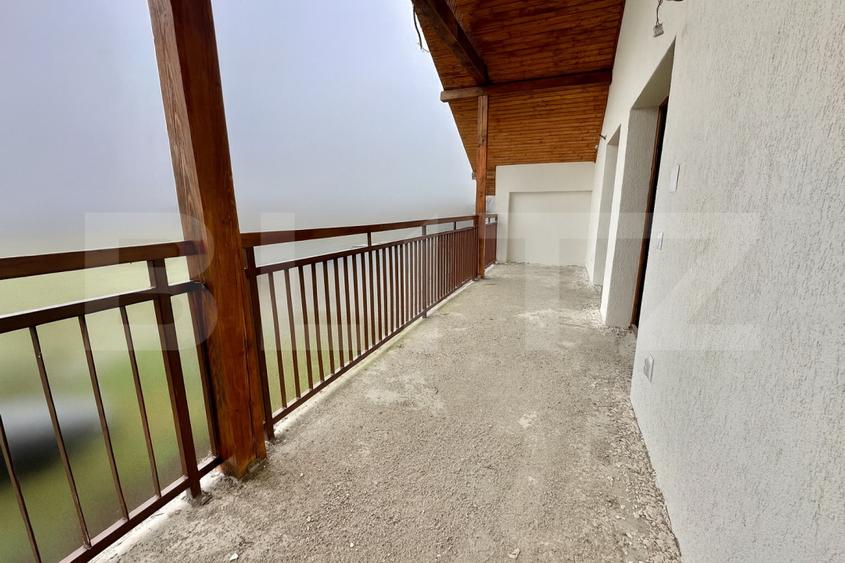 Casa individuala cu 4 camere, 2 terase, 189mp, 2 balcoane, 448 mp teren