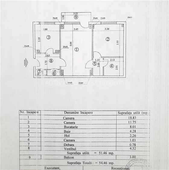 2 camere semidecomandat - Tineretului| Parcare| Centrala - 8