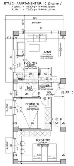 UP Boutique - Pipera Voluntari - APARTAMENT 3 CAMERE finisaje LUX