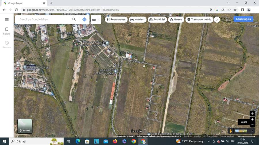 Teren intravilan Curti constructii Zona Plopi-Mosnita Veche