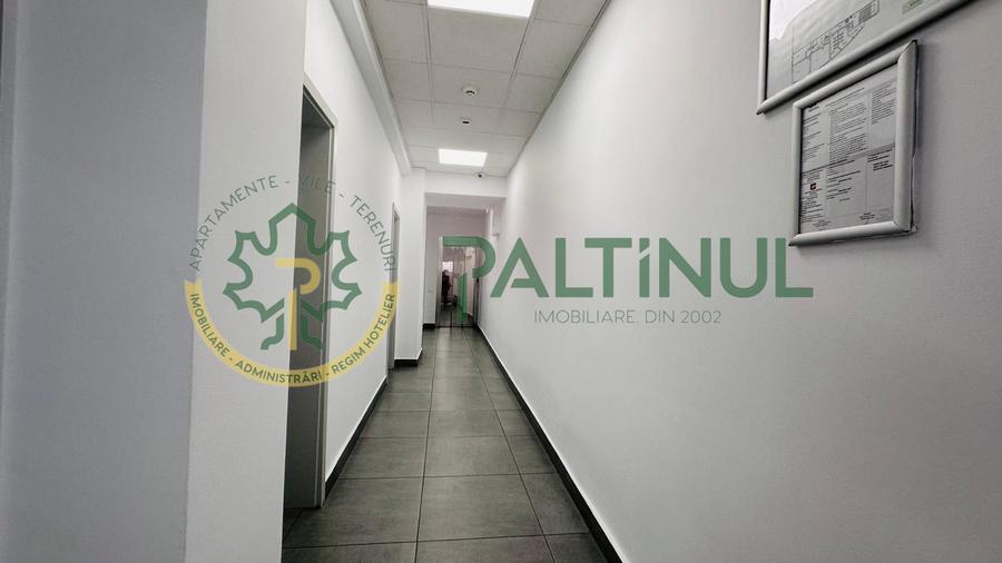Spațiu birouri 380 mp – open-space + 3 birouri, malul Cibinului, Sibiu,9 €/mp