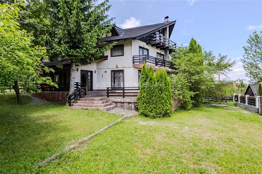 Vila 7 camere,250 mp,semineu,terase,800 mp teren,rezidential/ turistic,Predelut, - 30