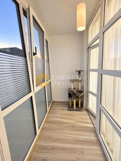 2 camere decomandat - 61mp - mobilat&utilat - ETAJ intermediar - zona Visoianu