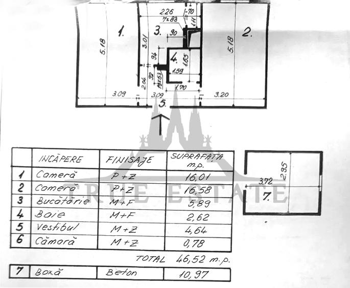 Apartament cu 2 camere + boxa în Floreasca, ideal pentru locuire sau investitie