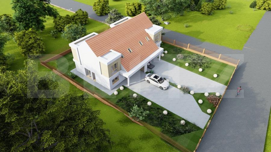 Unitate de duplex in Chinteni cu teren de 450 mp, prețul e + tva