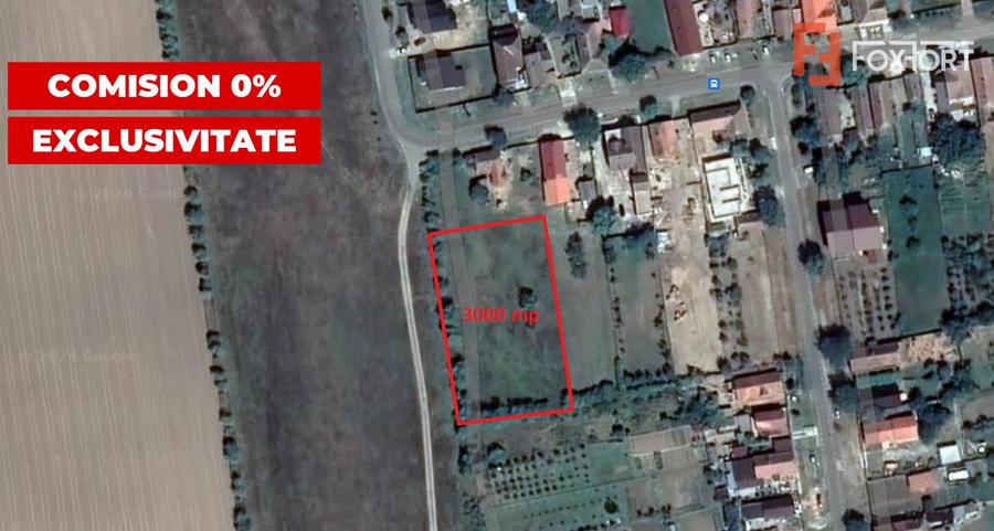 Comision 0% Teren intravilan 3000 mp in Padureni Jebel
