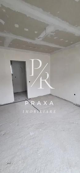 Casa tip DUPLEX, 109mp, gradina si parcare, semifinisata, zona Terra!
