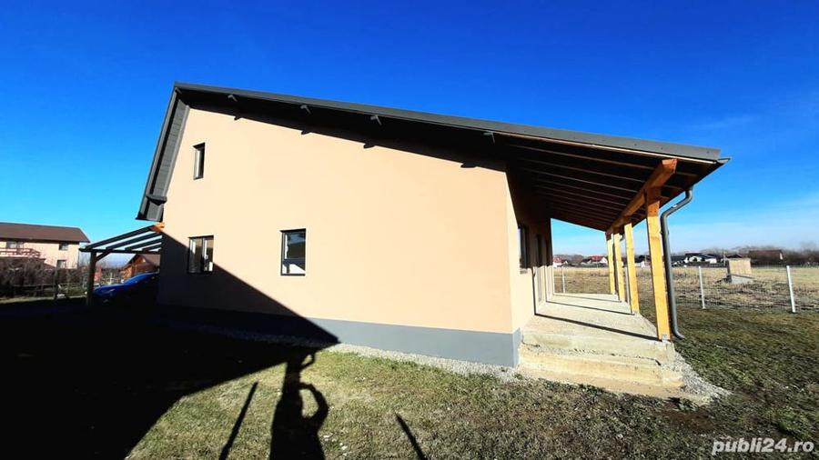 Casă parter modernă, 115 mp – construcție eficientă energetic