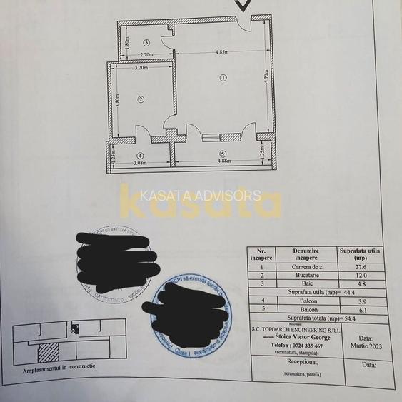 Apartament 2 Camere | Parcare subterana | Bloc Nou | Etaj Intermediar - 24
