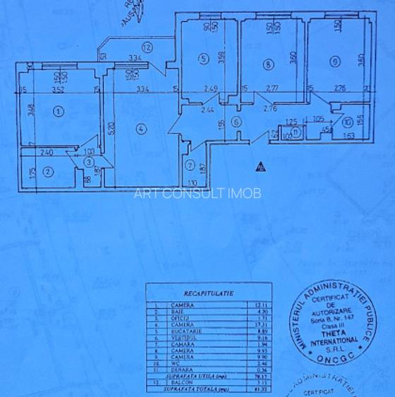 Apartament 4 Camere | Decomandat | Teiul Doamnei | Nemobilat/Mobilat - 8